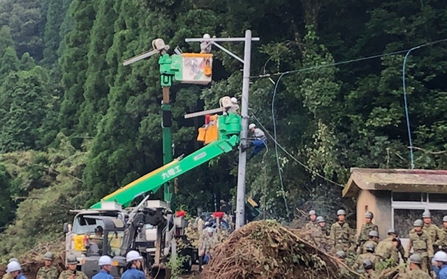 九州地方の大雨に伴い停電が発生しています。のイメージ