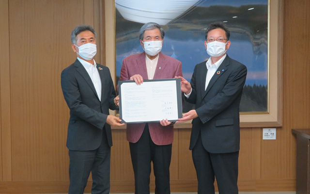 【災害時の迅速な停電復旧に向けて熊本県と協定を締結しました】のイメージ