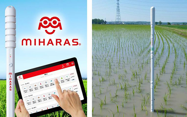 九電グループ紹介③ニシム電子工業「農業向けITセンサーMIHARAS（ミハラス）」のイメージ