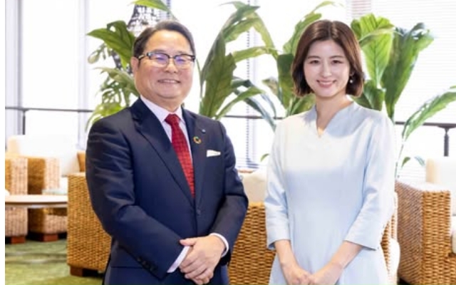 「日経電子版」に九州電力の池辺和弘社長とフリーアナウンサーの宇賀なつみ氏の対談記事が掲載されました