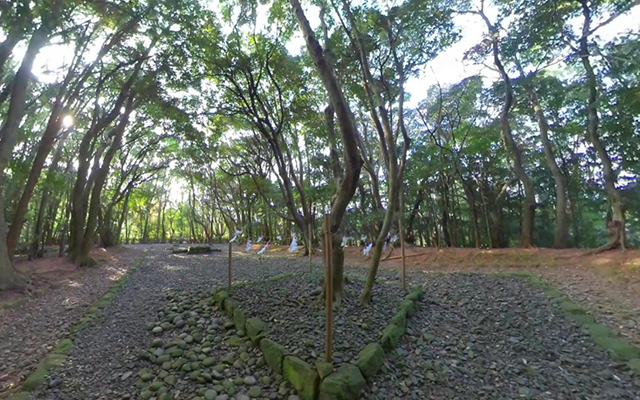 VRで三女神を体感！宗像大社をドローンで360度空撮のイメージ