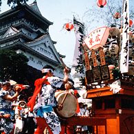 小倉祇園太鼓の写真