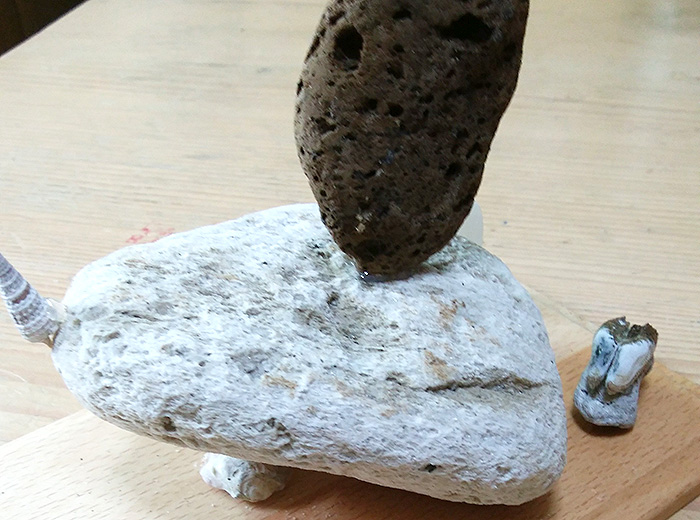 山と海のコラボ! 100円