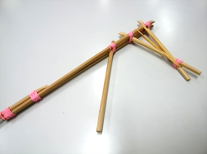 割りばし鉄砲づくり 0円