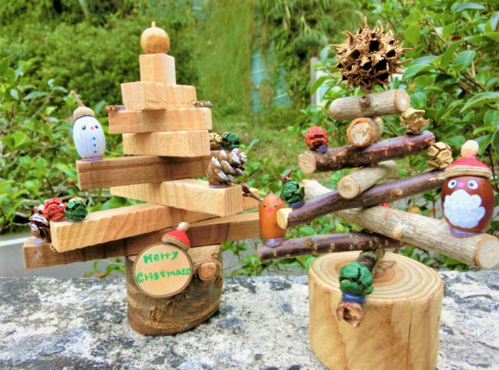 森からの贈り物ウッドツリー 100円