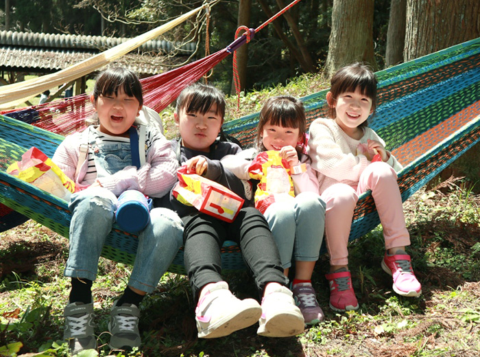 ハンモック&スラックラインの森 0円