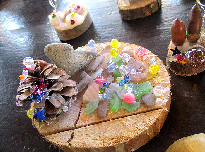 丸太フォトスタンド作り 0円