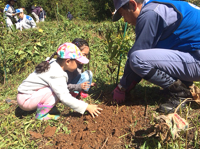 植樹体験 無料