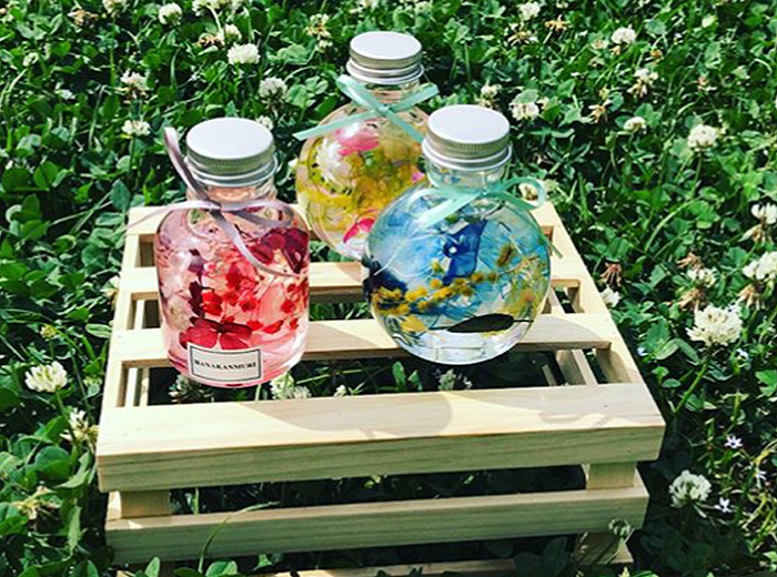 森のハーバリウム 500円