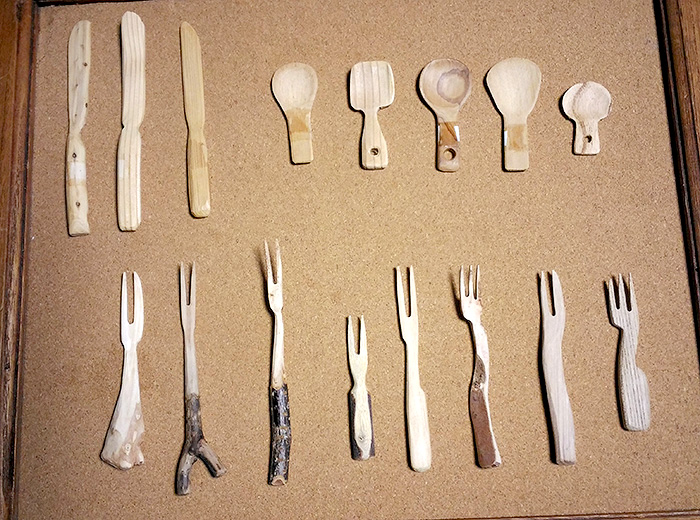 木の枝のフォークづくり 200円~500円