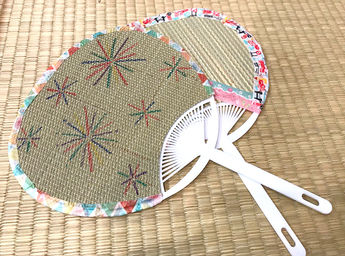 い草香る myうちわ作り 500円