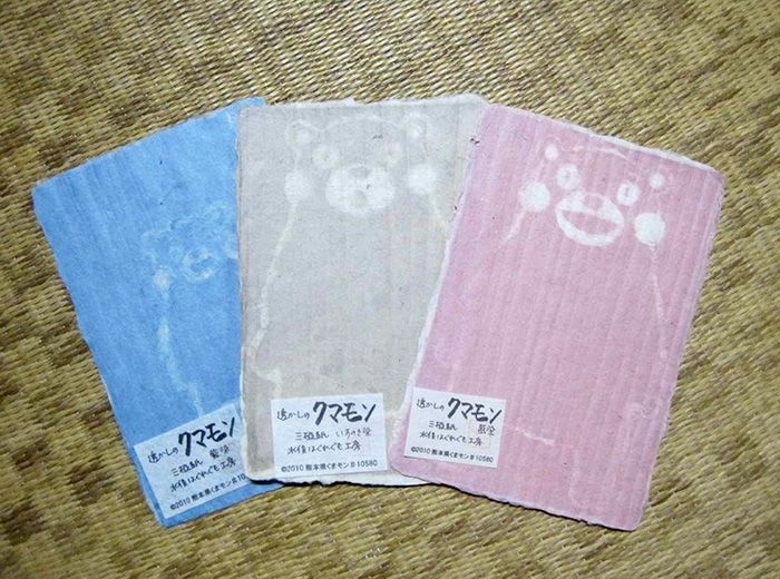 里山の技でオシャレに暮らそう・・・紙漉き 100円