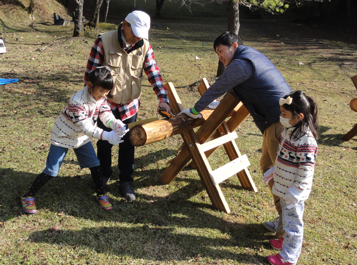 丸太deフリスビー 200円