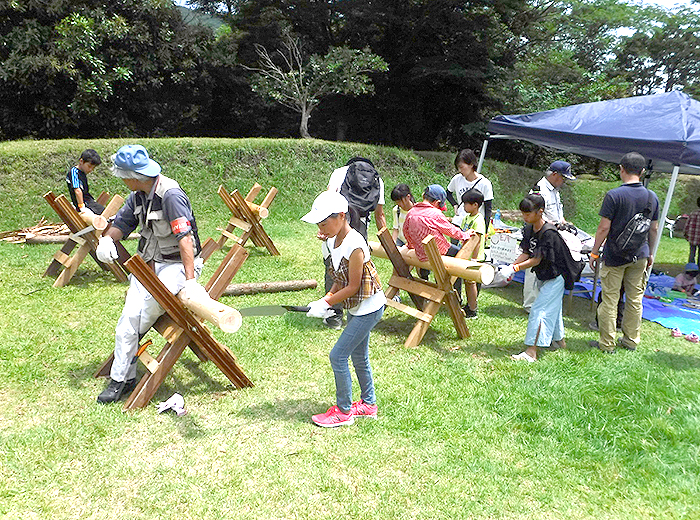 丸太deフリスビー 200円