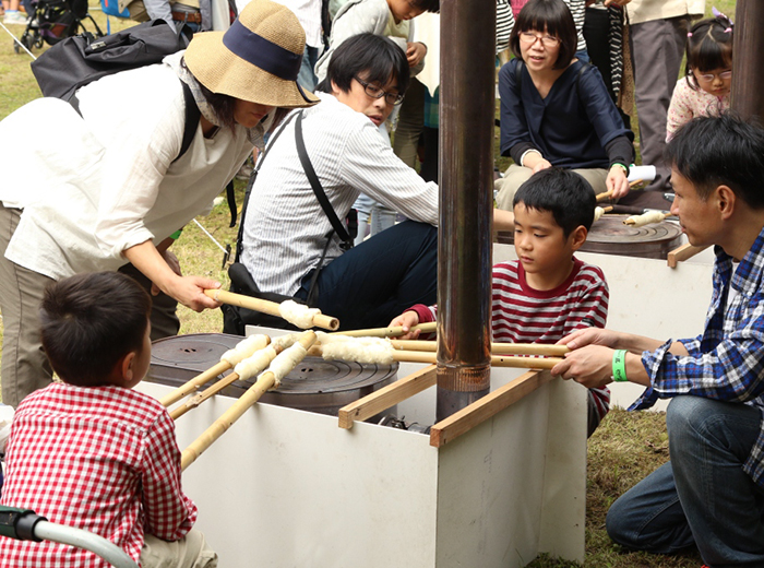 薪ストーブ調理 100円