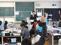 鹿児島市立草牟田小学校出前授業