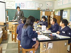 姶良市立山田小学校出前授業