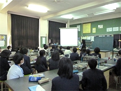 姶良市立錦江小学校出前授業