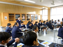 霧島市立国分西小学校出前授業