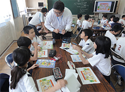 鹿児島市立鴨池小学校出前授業