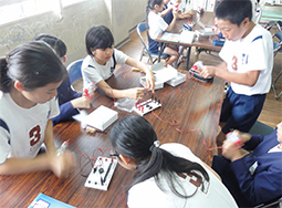 鹿児島市立鴨池小学校出前授業