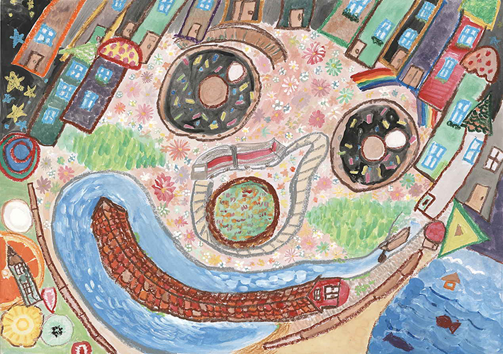 九州電力 第4回 ぼくとわたしの「あかるい」絵画コンクール