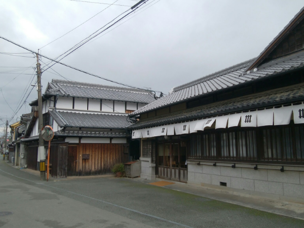 八女福島 白壁の街並み