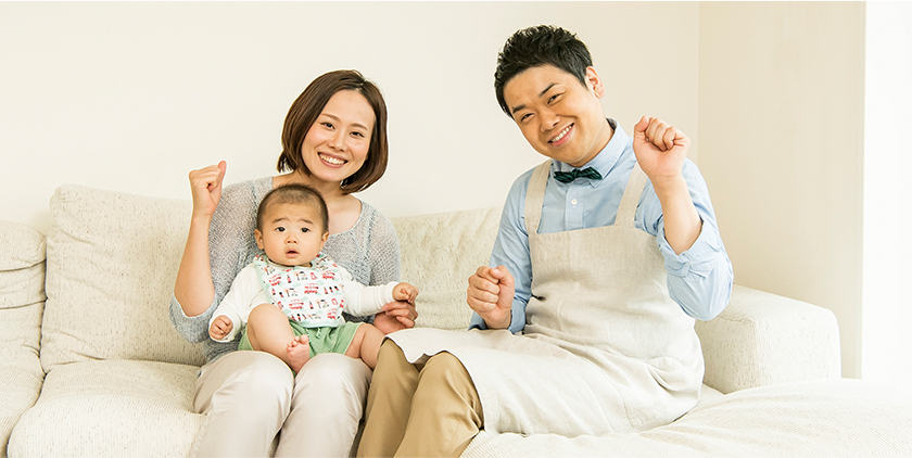 松橋周太呂さんと原梨恵さんの写真