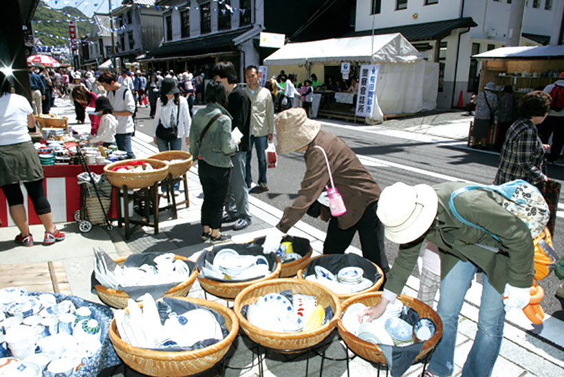 有田陶器市の写真