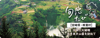 旬感たび 【宮崎県・椎葉村】日本三大秘境 古き良き山里を訪ねて 季節の移ろいを感じる椎葉の「マチュピチュ」