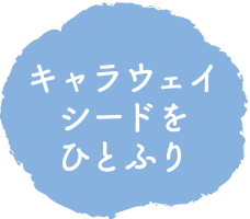 キャラウェイシードをひとふり