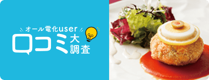 オール電化user口コミ大調査 光熱費の一本化で割安に!