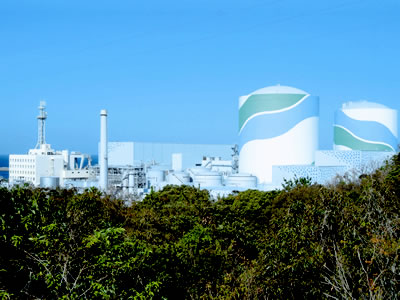 川内原子力発電所の写真