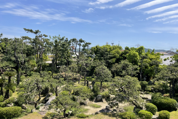 舞鶴荘 庭園の写真 その1