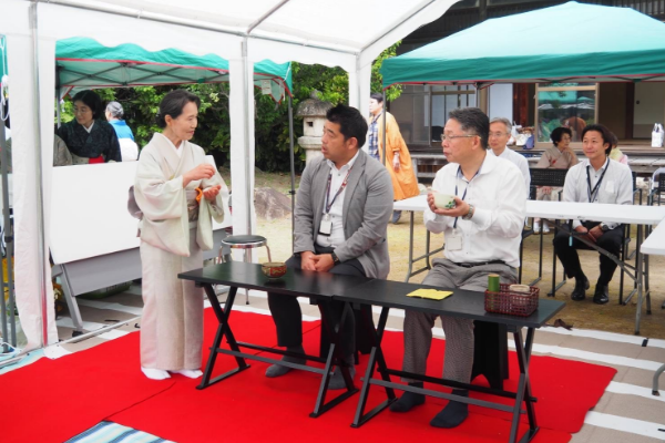 野点イベントの様子 その4