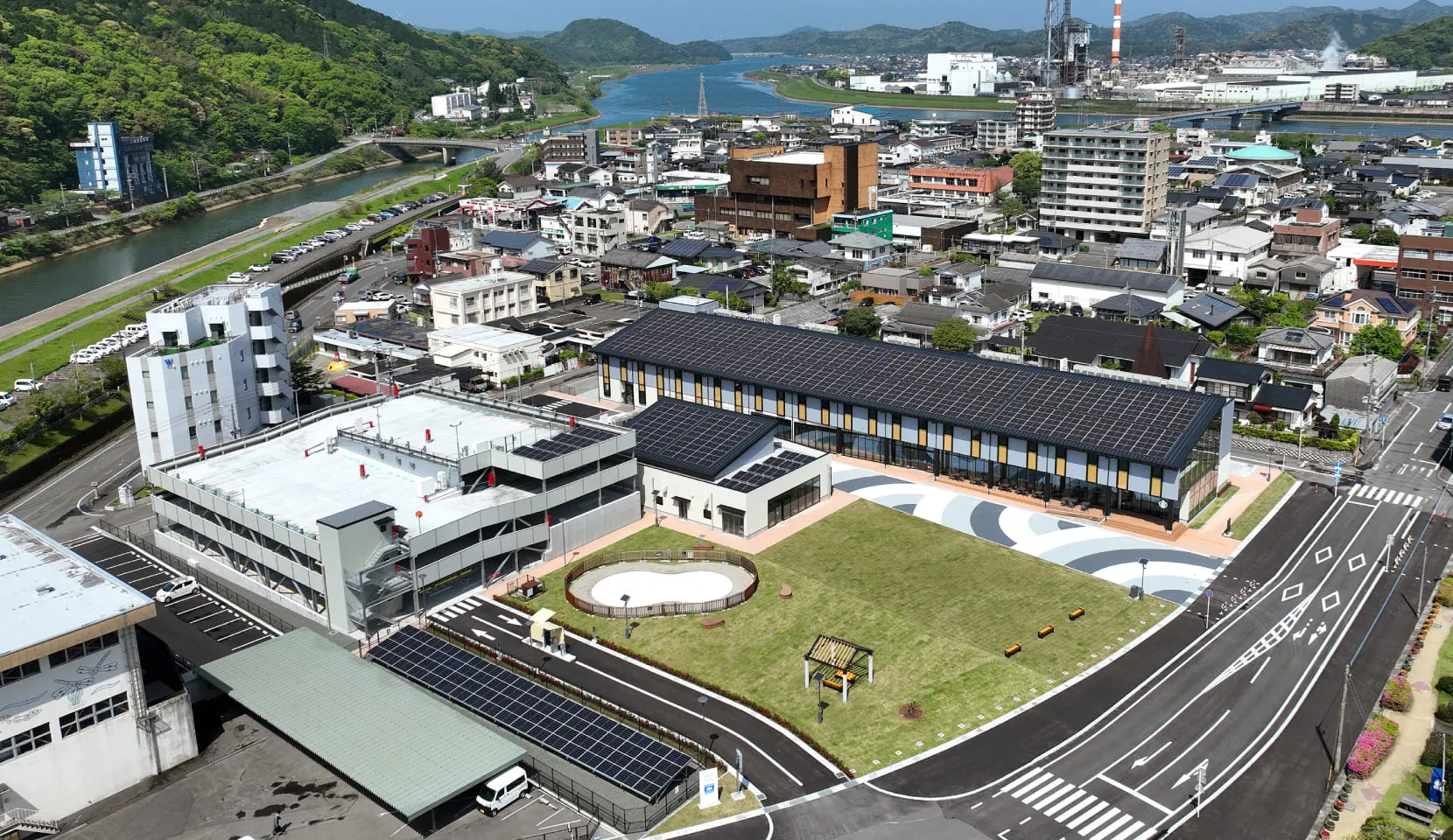当社初のZEB認証施設「九州電力薩摩川内複合施設センノオト」