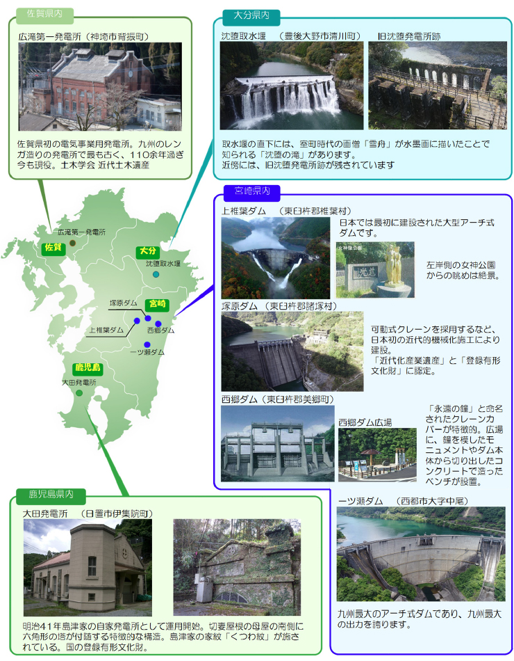 ダム・水力発電所の見どころのイメージ