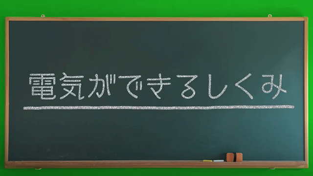 電気ができるしくみのイメージ