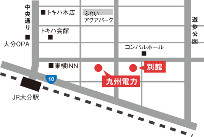 会場の地図