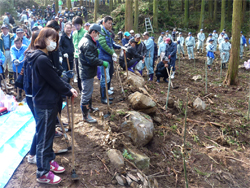 植樹ボランティア活動