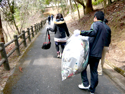 北山ダム周辺清掃ボランティア活動