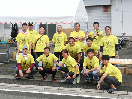 天草宝島国際トライアスロン大会ボランティアの写真