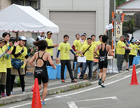 エイドステーションの写真