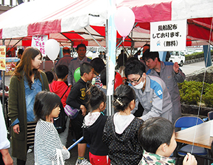 玄海町産業文化祭の様子