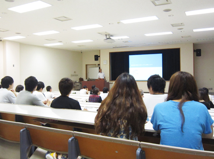 熊本県立大学出前授業の様子