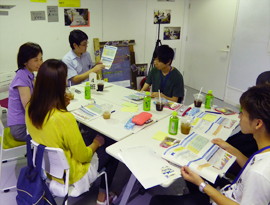 大学生の皆さんとの対話の会の様子