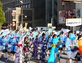 「百万踊り」で心をひとつに！