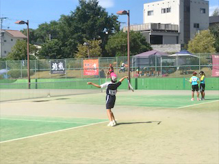 平成30年度九州電力杯玉名・荒尾中学校クラブ対抗ソフトテニス大会の写真