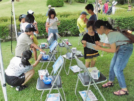 水の旅・冒険・チャレンジゲームの様子