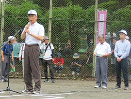 橋本支社長開会式ご挨拶の写真